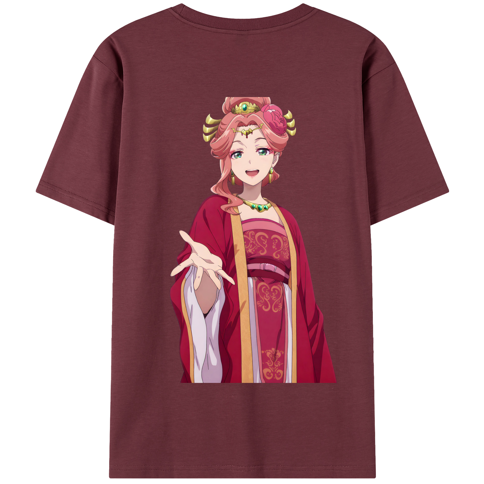 （画像用） 薬屋のひとりごと The Apothecary Diaries 綿100％半袖Tシャツ（背面プリント）